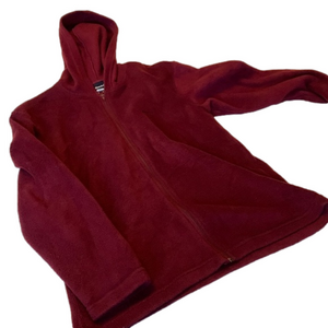 Boca raspberry colour zip up hoodie large